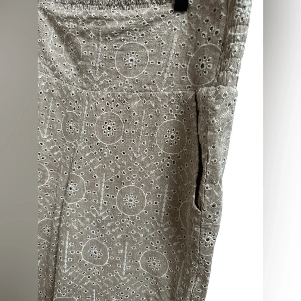 Sundance Tan Ankle Cropped Pants - Picture 4 of 8